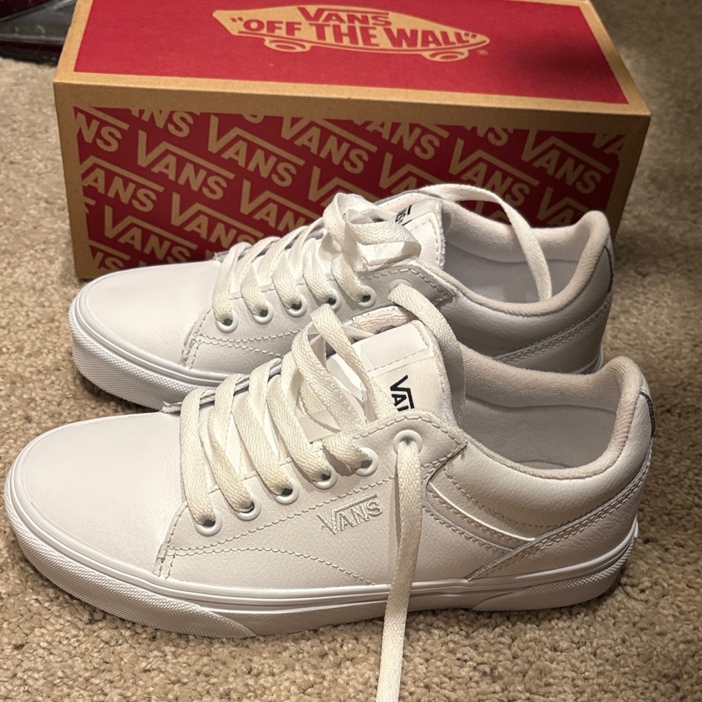 Vans Women's White Low-Top Sneakers